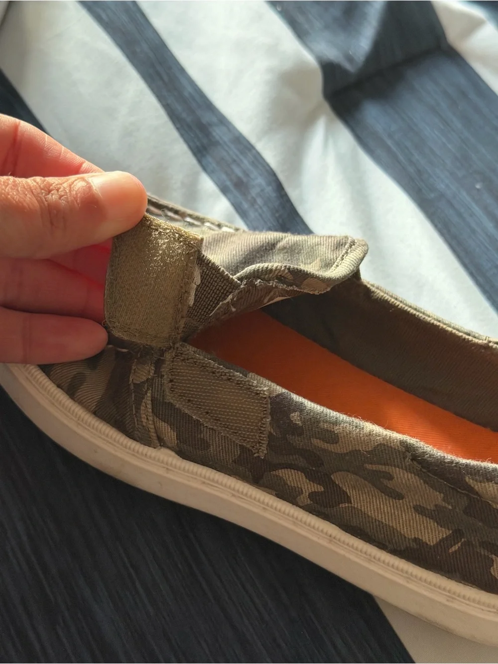 Sperry slip loafers